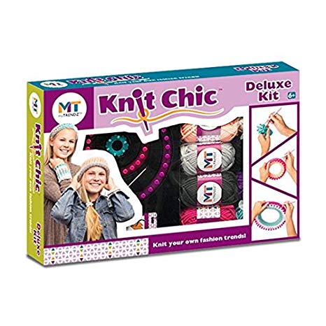 My Trendz Knit Chic Deluxe Knitting Kit - Create Your Own Fashion Trends!