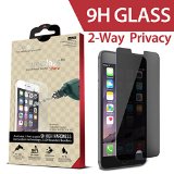 iCarez For Apple iPhone 6 Plus 55 privacy Tempered Glass Highest Quality Premium Anti-Spy Anti-Scratch Bubble-free Reduce Fingerprint No Rainbow Screen Protector Easy Install Product with Lifetime Replacement Warranty 1-Pack033mm - Retail Packaging 2014