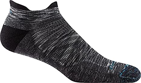 Darn Tough (Style 1039) Men's No Show Tab Ultra-Lightweight with Cushion Run Sock