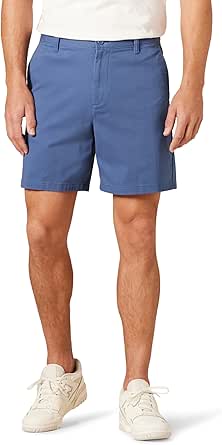 Amazon Essentials Men's Classic-Fit 7" Comfort Stretch Chino Short