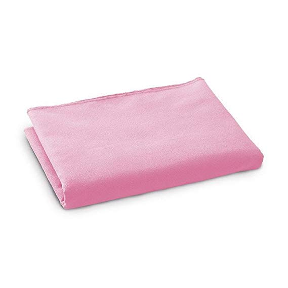 Bucky Throw Lightweight Compact Portable Soft and Cozy Easily Packable Warm Perfect for Airplane (56x36), Travel Blanket, Rose