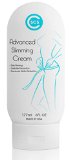 CSCS Advanced Slimming Cream - Clinically Proven to Breakdown Excess Fat - Stimulates Circulation and Accelerates Metabolism - Works on Thighs Abdomen Buttocks Arms and More - Safe and Effective - 6 FL OZ