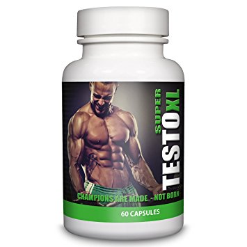 Extreme Testosterone Booster for Men | Super Testo XL | 60 Capsules