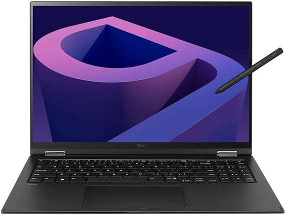Gram 16 2-in-1 Laptop, 2023, 16" 2560 x 1600 Touchscreen, Intel Core i7-1360P 12-Core, 32GB LPDDR5, 4TB SSD, Windows 11 Home, Backlit Keyboard, Thunderbolt 4, Face Recognition Camera, Black