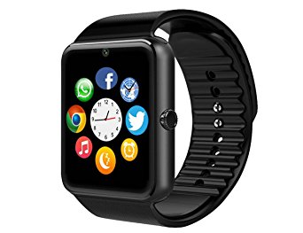 11TT Smart Watch Bluetooth Smartwatch YG8 Plus Touch Screen Watch Phone for Android Samsung HTC Sony LG HUAWEI ZTE OPPO XIAOMI and iPhone Smartphones (Black)
