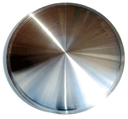 CCI IWCRD-16 16 Inch Clip On Stainless Steel Racing Disk Hubcaps - Pack of 4