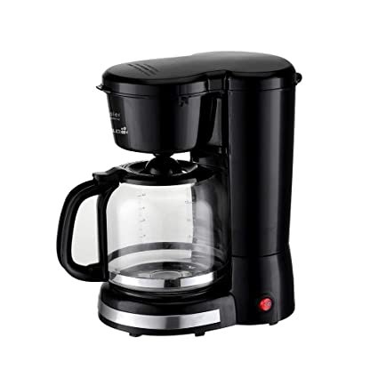 NLGToy Electric Coffee Makers,Smart 12-Cup Home Coffee Maker,Removable Mesh Filter, Warming Plate, Anti-drip System, Sprinkler Head, Stainless Steel
