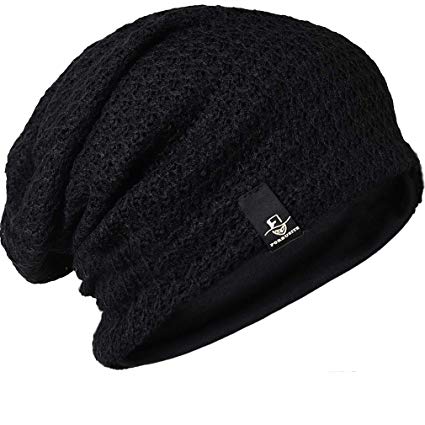 FORBUSITE Slouch Beanie Hats for Men Winter Summer Oversized Baggy Skull Cap