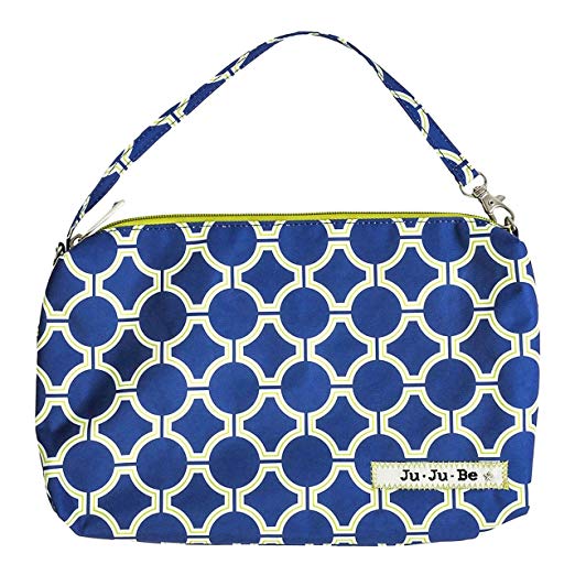 JuJuBe Be Quick Baby Wipe Carrying Case/Detachable Wristlet, Classic Collection - Royal Envy
