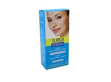 Surgi Cream Hair Remover Face Extra Gentle 1oz Fresh Scent