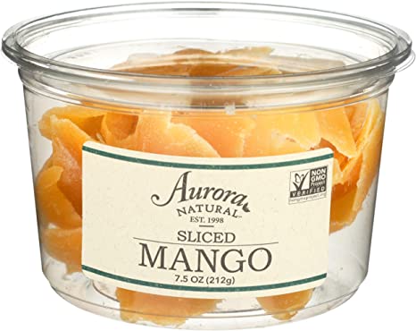 Aurora Products, Mango Slices Dried Sweetened, 7.5 Ounce