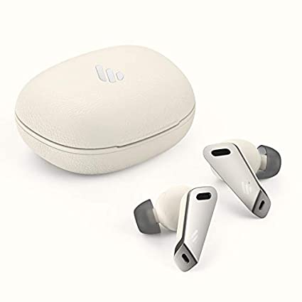 Edifier TWS NB2 True Wireless Active Noise Canceling Earbuds, ANC in-Ear Detection,Touch Control, Bluetooth 5.0 Earphones, 32 Hours Playback, White.