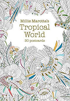 Millie Marotta's Tropical World (Postcard Book): 30 postcards (A Millie Marotta Adult Coloring Book)