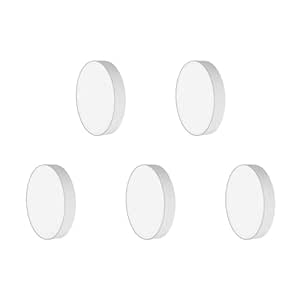 Panasonic 18 Watt LED Rimless Surface Panel Light | Elegant Rimless Design | Surface Mounted LED Down Light for Ceiling (Round, White, Pack of 5)