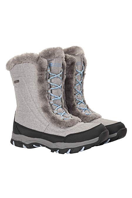 Mountain Warehouse Ohio Womens Winter Snow Boots - Ladies Warm Shoes