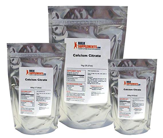 BulkSupplements Calcium Citrate Powder (5 Kilograms)