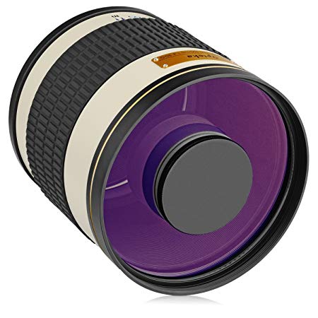 Opteka 500mm f/6.3 (with 2X- 1000mm) Telephoto Mirror Lens for Pentax K-70, K-50, K-3 II, KP, K-1, K-S2, K-S1, K-500, K-30, K5 IIs, K-7, K-5, K-2, K20D, K100D, K110D and K10D Digital SLR Cameras