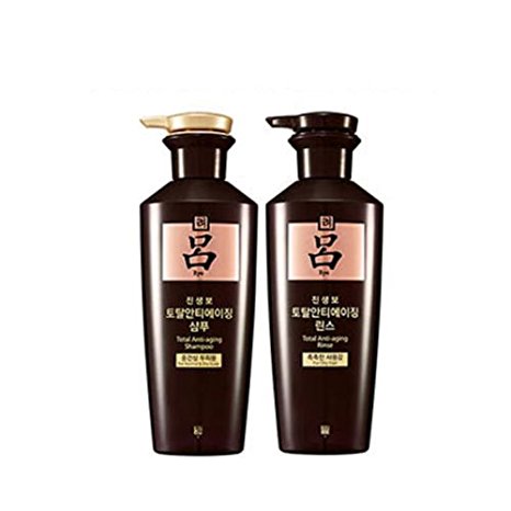 Ryoe Korean Ginsengbo Total Anti-aging Shampoo   Rinse 400g