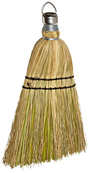 Rubbermaid Commercial Corn Fiber Whisk Brush, 12-Inch, Yellow, FG9B5500YEL