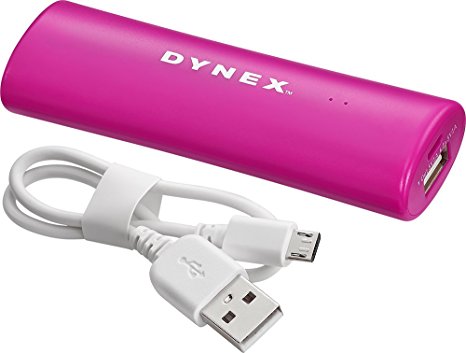Dynex - Portable Charger - Pink DX-2603