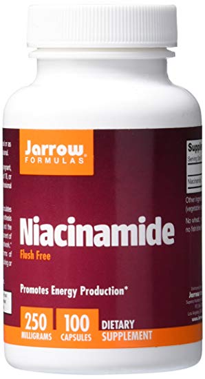 Jarrow Formulas Niacinamide 250mg Flush Free 100 Capsules