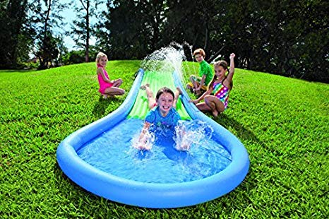 HearthSong® Inflatable Water Slide for Kids