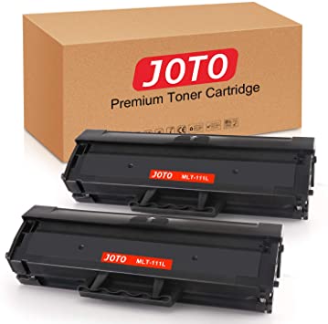 JOTO MLT-D111S Compatible Toner Cartridge Replacement for Samsung MLT D111S 111S High Yield for Samsung Xpress SL-M2026,SL-M2070,SL-M2022,SL-M2026W,SL-M2070W,SL-M2070FW,SL-M2020,2 Pack(Black)