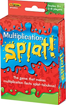 Edupress EP63953 Math Splat Game: Multiplication