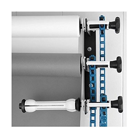 Fotodiox Triple Roller Paper Drive Set with Wall Mount Support for Mounting 3 Paper Background Rolls