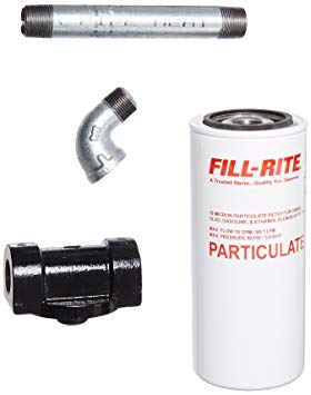 Fill-Rite 1200KTF7018 3/4" 18 GPM (68 LPM) Particulate Fuel Filter with Filter Head Kit