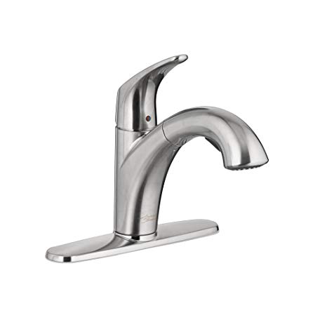 American Standard 7074100.075 Colony Pro Pull-Out Kitchen Faucet, Stainless Steel