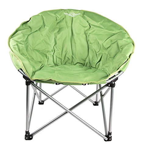 Lucky Bums Moon Camp Comfort Lightweight Durable Chair with Carrying Case