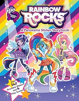 My Little Pony Equestria Girls: Rainbow Rocks (3) (Panorama Sticker Storybook)