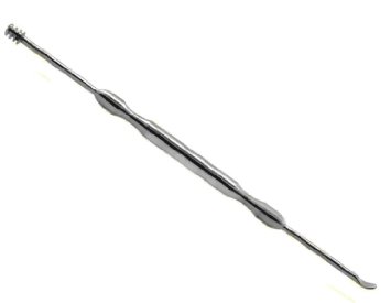 FINCO(TM) Steel Ear Pick Earpick Curette Wax Removal Remover Cleaner Home Tool (1)