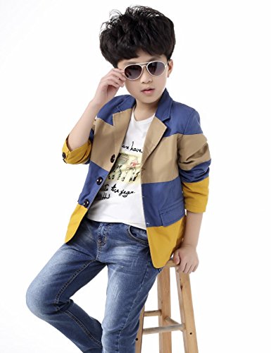 BYCR Boys' Fashion Three Colors Cotton Blazer Jacket Size 4-18 No. 71422192