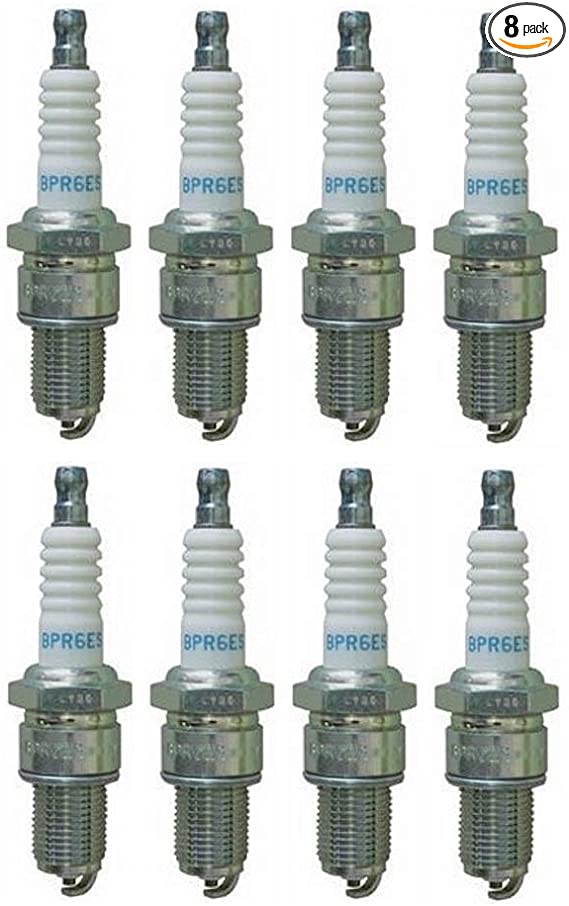 NGK (7131) BPR6ES Standard Spark Plug (8 Pack)