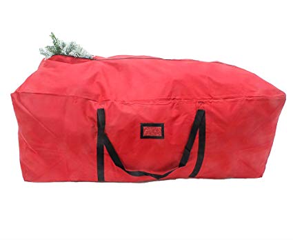 Quick & Carry - Super Large Christmas Tree Storage Duffel Bag, with Premium Quality Stitching, Rip-Stop Design for Rugged Durability, Fits up to 9ft Artificial Tree (Large)