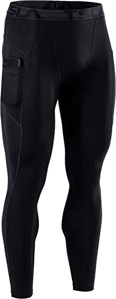 Tesla Men's Compression Tights Baselayer Pants Cool Dry Sports Leggings MUP19
