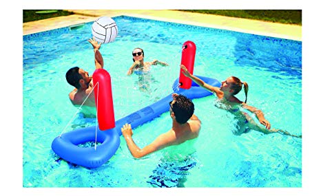 Kovot Inflatable Pool Volleyball Set | Inflate, Put in Water & Play