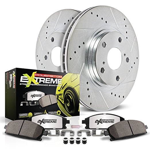 Power Stop K2292-26 1-Click Street Warrior Z26 Brake Kit