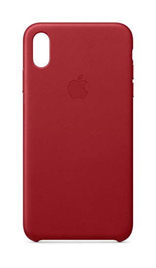 Apple Leather Case (for iPhone Xs Max) - (Product) RED