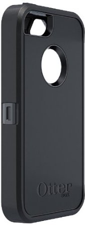 OtterBox Defender Series Case for iPhone 5 (Discontinued by Manufacturer)- Retail Packaging - Black