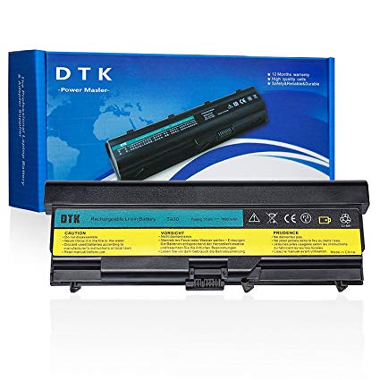 Dtk 9cells Extended New Laptop Battery Replacement for Lenovo IBM Thinkpad W530 / W530i / L430 / L530 / T430 / T430i T530 / T530i Serieslaptop Battery 9cells 6600mah (0a36303 70  )