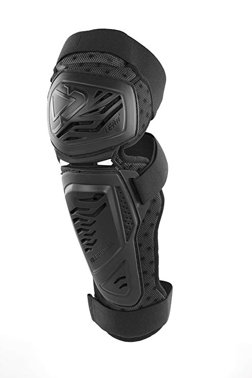 Leatt 3.0 EXT Knee and Shin Guard (Black, Large/X-Large)