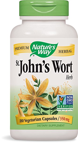 Nature's Way St. John's Wort Herb 350mg, 180 VCaps