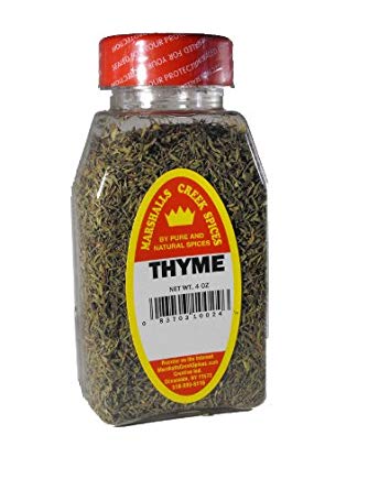 Marshalls Creek Spices Thyme Leaves Crushed, 4 Ounce