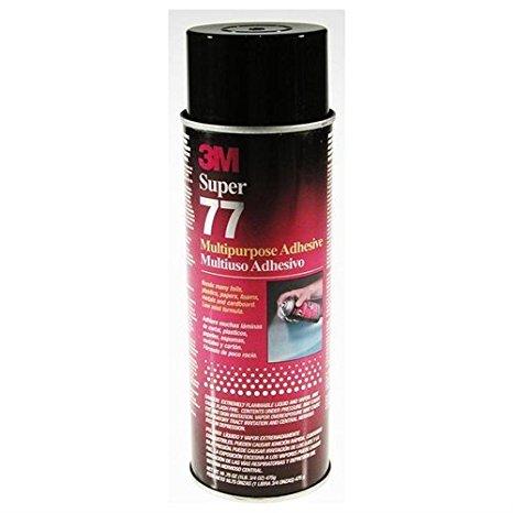 3M Super 77 Multipurpose Adhesive Aerosol, 24 fl oz