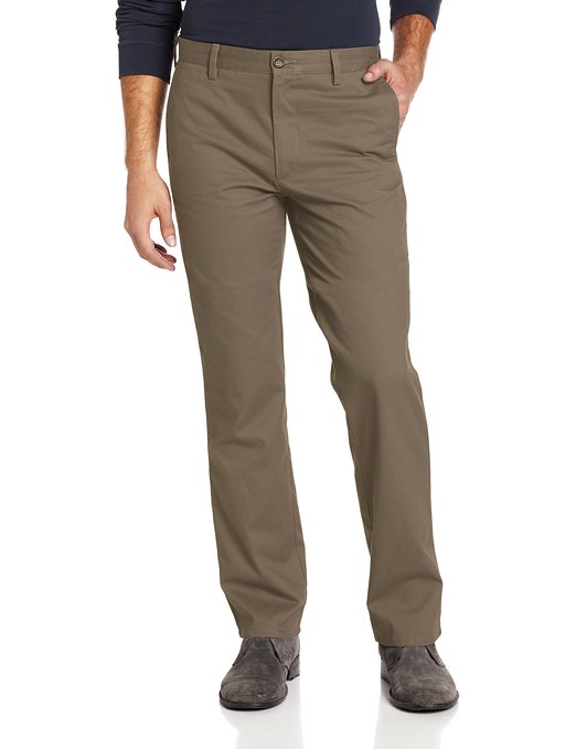 Dockers Men's Easy Khaki D1 Slim-Fit Flat-Front Pant