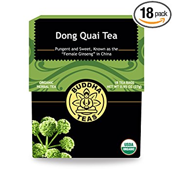 Organic Dong Quai Root Tea - Kosher, Caffeine Free, GMO-Free - 18 Bleach Free Tea Bags