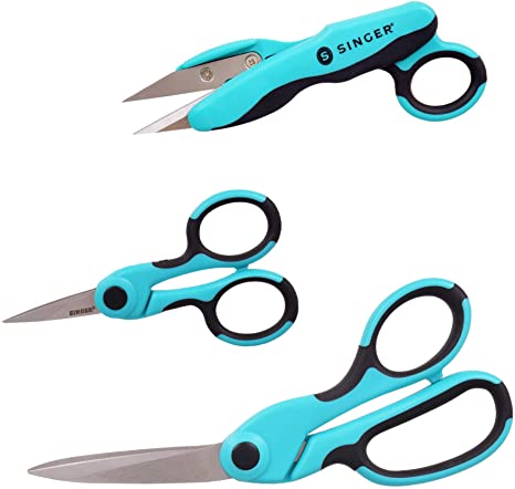 SINGER ProSeries Bundle - Detail Scissors, Thread Snips, 8.5-Inch Fabric Scissors